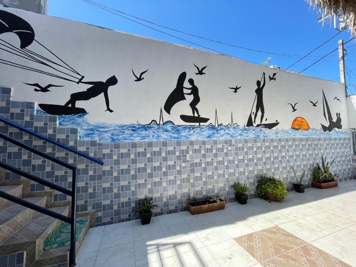 Nativo Kite House Hostel La Boquilla Bagian luar foto